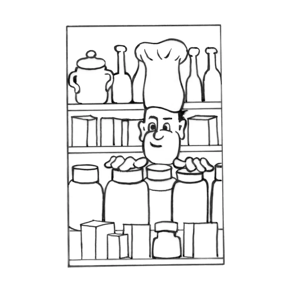 Illustration for Store Cupboard chapter